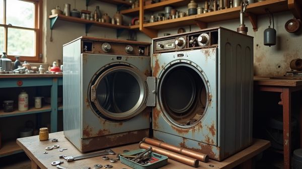 Wasdroger en wasmachine herstellen voor betrouwbare service